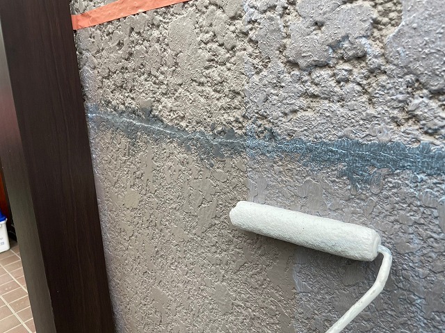 外壁下塗り模様